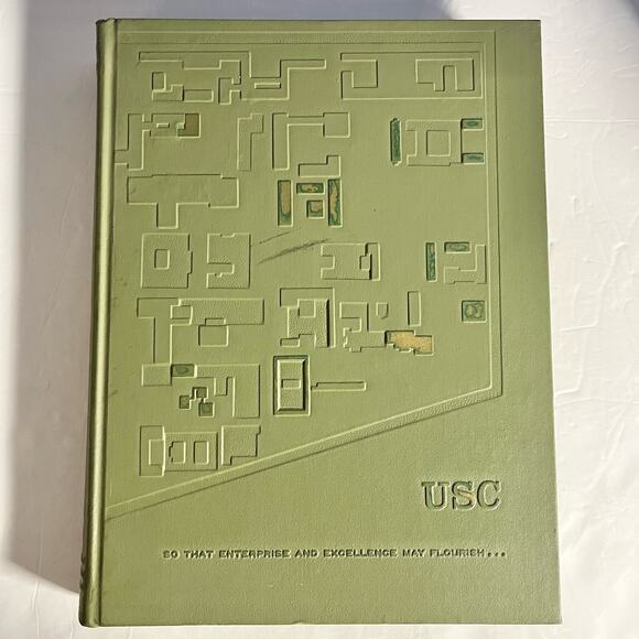 USC 1964 UNIVERSITY OF SOUTHERN CALIFORNIA EL RODEO YEARBOOK MIKE GARRETT TROJAN - Picture 1 of 10